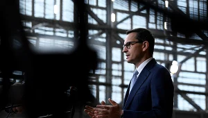 Były premier Mateusz Morawiecki chwali pomysł SAFE 0 proc.