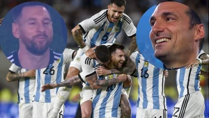 Argentyna w meczu z Panamą