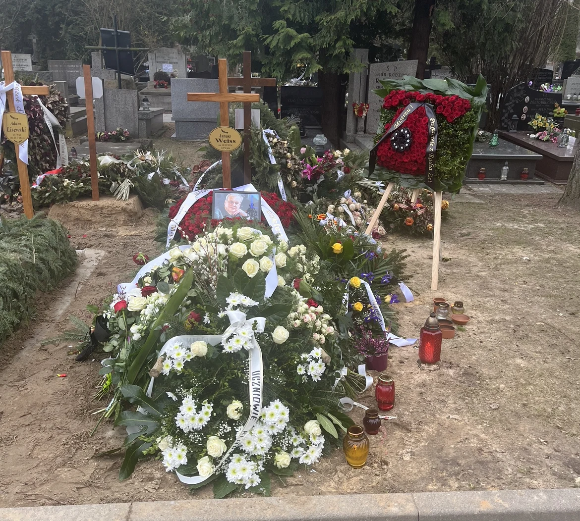 Janusz Weiss spoczął na Cmentarzu Wojskowym Janusz Weiss spoczął na Cmentarzu Wojskowym