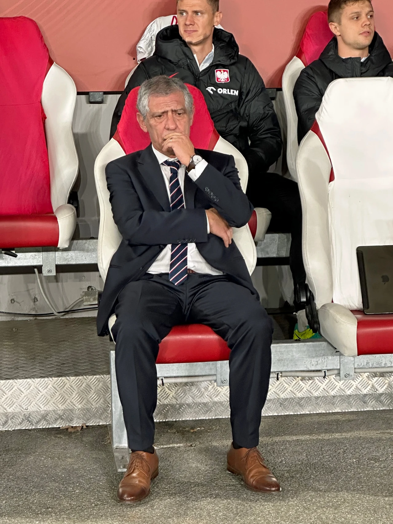 Fernando Santos. Mecz Czechy - Polska