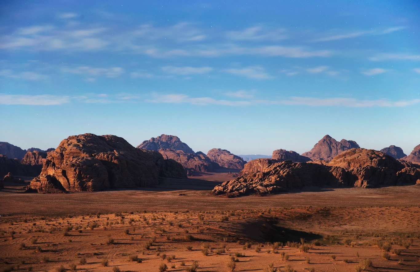 Pustynia Wadi Rum