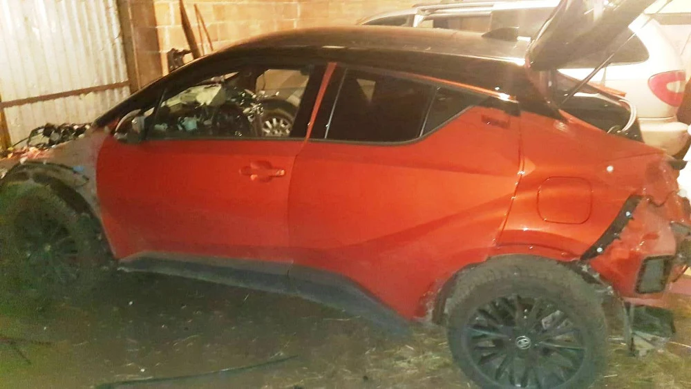 Skradziona Toyota C-HR