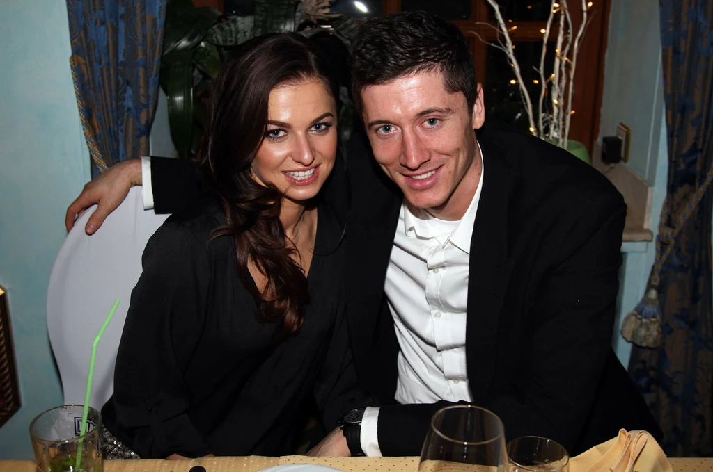 Anna i Robert Lewandowscy w 2012 roku. Obecnie należą do grona najbardziej wpływowych Polaków