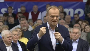 Donald Tusk stwierdził w Sosnowcu, że nikt nie zamknie mu ust