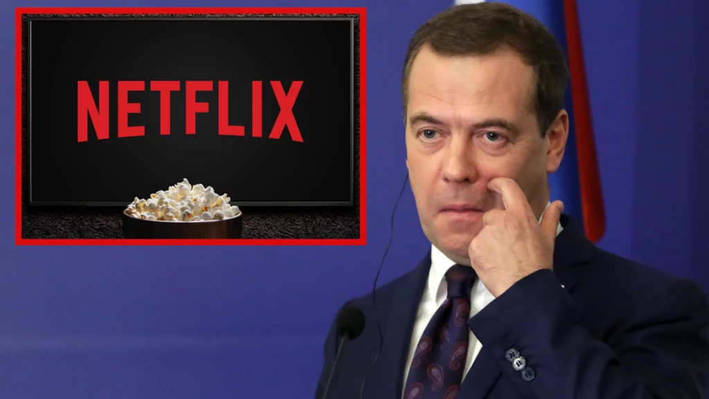 Miedwiediew ma "sprytny" plan jak doprowadzić Netflixa do bankructwa. Starą rosyjską metodą ma polegać na kradzieży