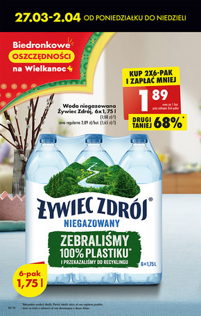 Od poniedziałku w Biedronce