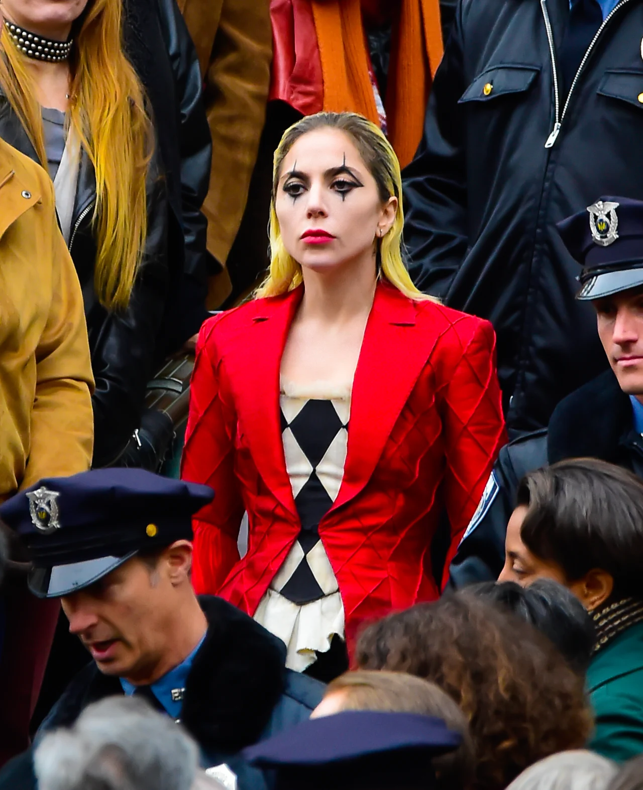 Lady Gaga jako Harley Quinn na planie filmu "Joker 2" Lady Gaga jako Harley Quinn na planie filmu "Joker 2"