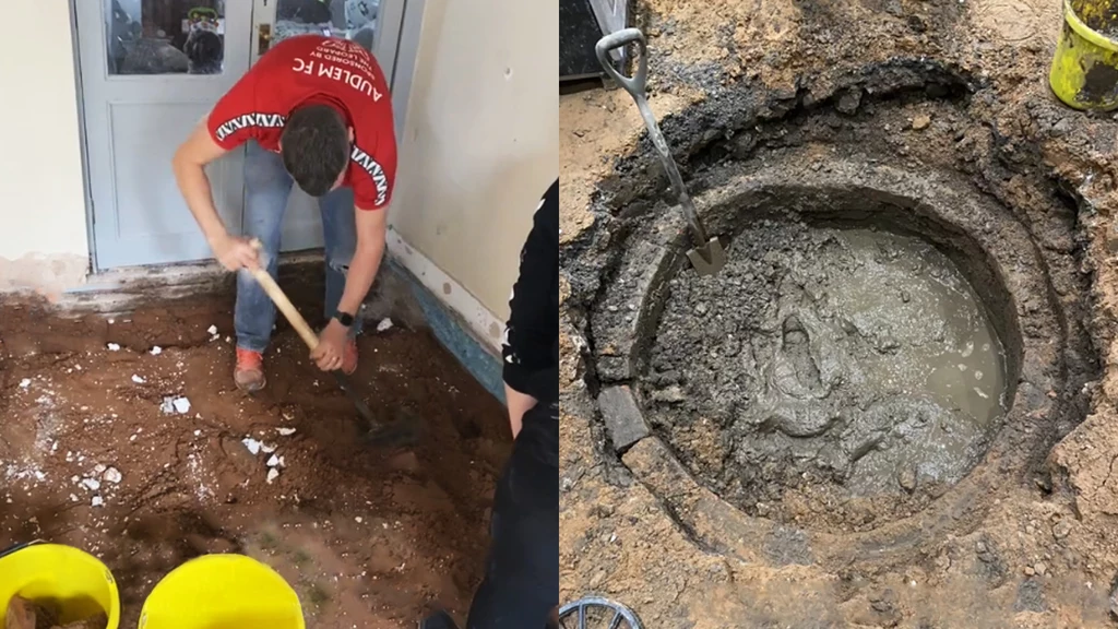 48-latek natknął się w kuchni na obiekt sprzed 300 lat 48-latek natknął się w kuchni na obiekt sprzed 300 lat