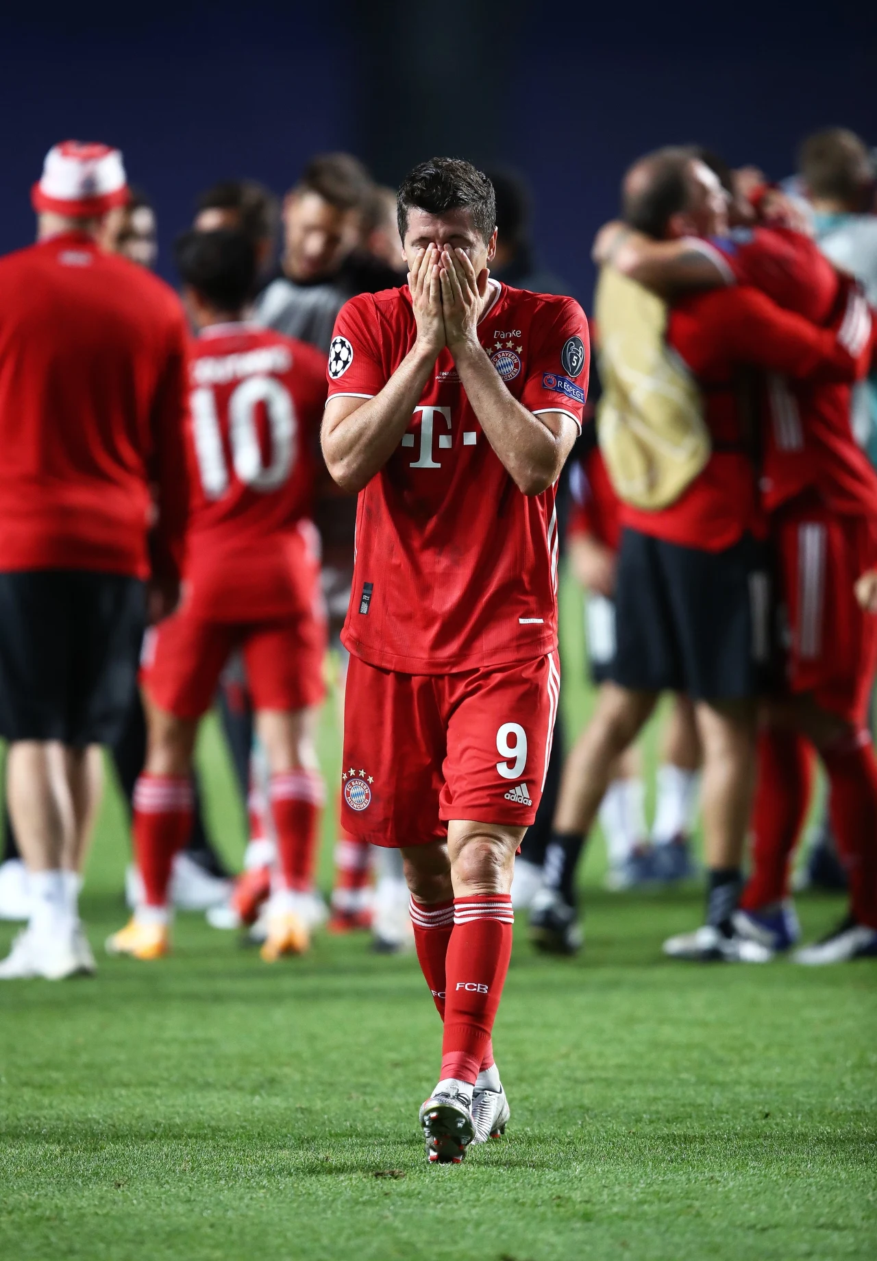 Robert Lewandowski po wygranym finale Ligi Mistrzów