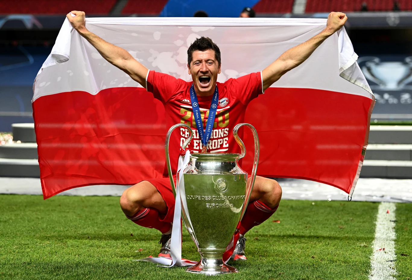 Robert Lewandowski po wygranym finale Ligi Mistrzów