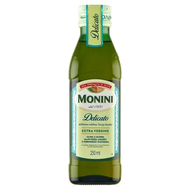Monini Delicato Oliwa z oliwek najwyższej jakości z pierwszego tłoczenia 250 ml - 0