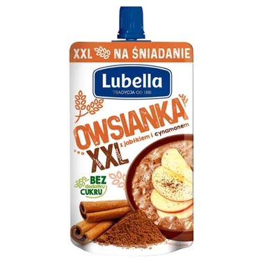 Lubella Owsianka XXL z jabłkiem i cynamonem 170 g - 0