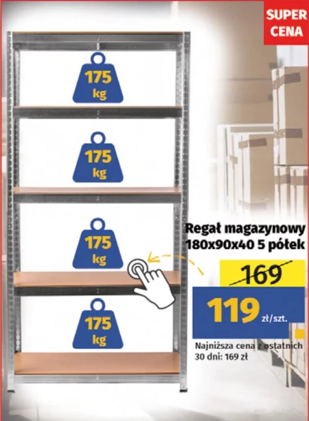 Regał magazynowy