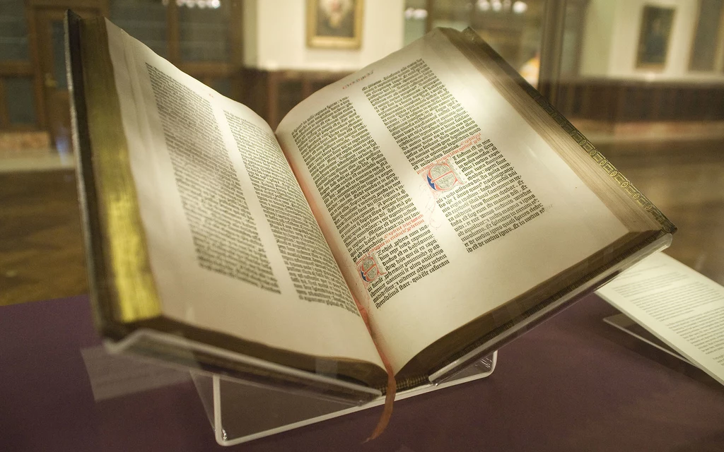 Biblia Gutenberga w Nowojorskim Muzeum