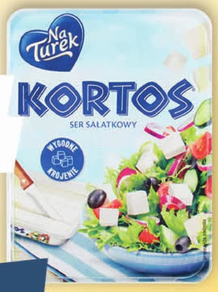NaTurek Kortos Ser sałatkowy 160 g