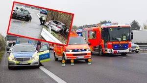 Tragedia na autostradzie. Trzy Porsche, cztery ofiary śmiertelne