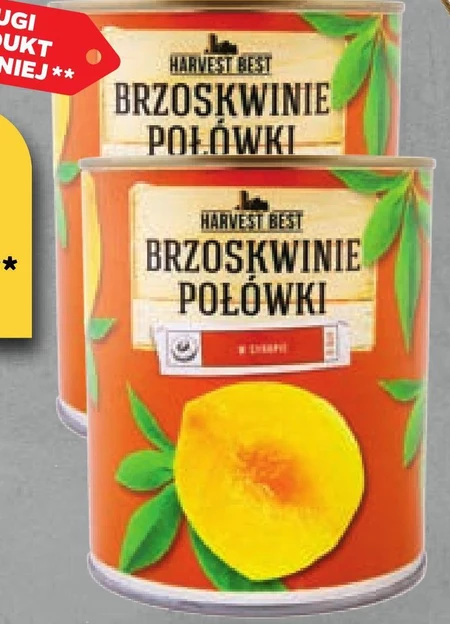 Brzoskwinie połówki Harvest Best