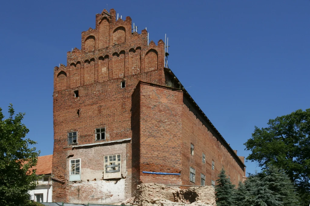 Zamek w Barcianach to jeden z najlepiej zachowanych zamków konwentualnych w Polsce