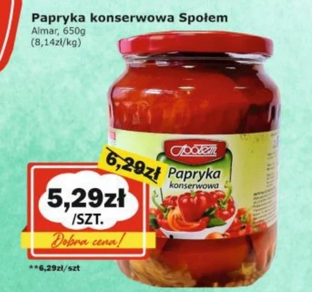 Papryka marynowana Społem