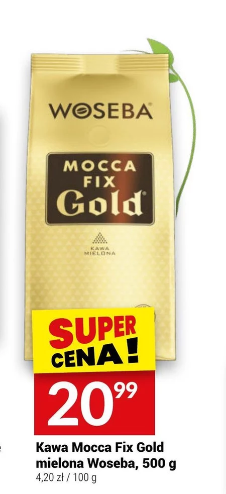 Woseba Mocca Fix Gold Kawa palona mielona 500 g