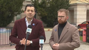 Jan Strzeżek na konferencji pod Ministerstwem Edukacji i Nauki