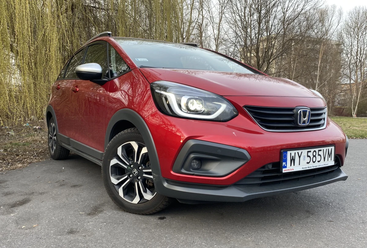 Wśród samochodów 2- i 3- letnich najmniej awaryjna jest Honda Jazz Crosstar. Na zdjęciu egzemplarz sprzed modernizacji.