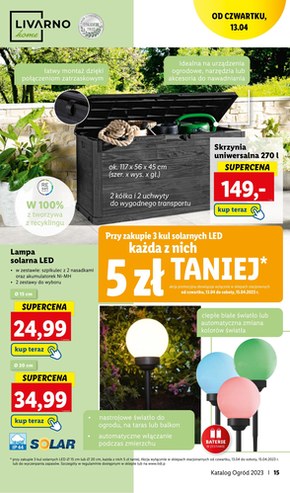 Katalog Ogród Lidl 2023 