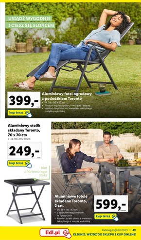 Katalog Ogród Lidl 2023 
