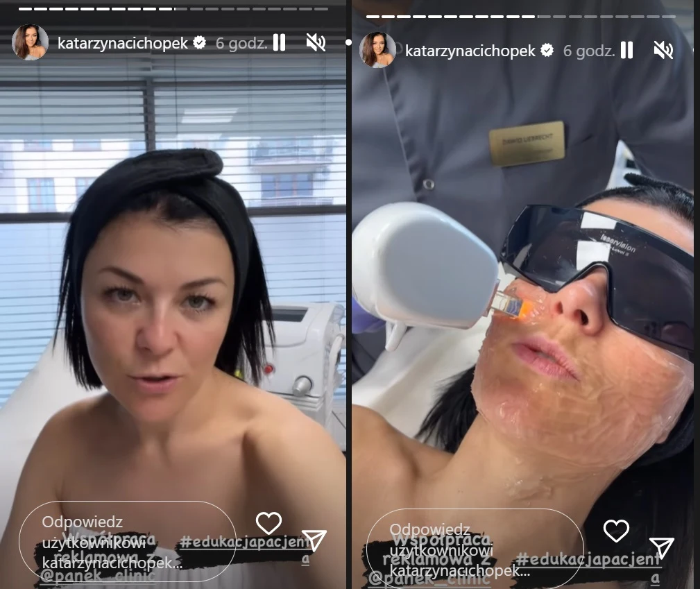 Cichopek w gabinecie /https://www.instagram.com/katarzynacichopek/?hl=pl/ Cichopek w gabinecie /https://www.instagram.com/katarzynacichopek/?hl=pl/