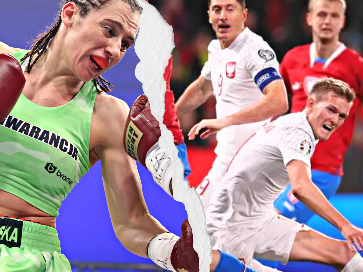 Ewa Piątkowska kontra piłkarze polskiej reprezentacji Ewa Piątkowska kontra piłkarze polskiej reprezentacji