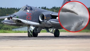 Niezwykłe nagranie. Dwa ukraińskie Su-25 atakują rosyjskie pozycje