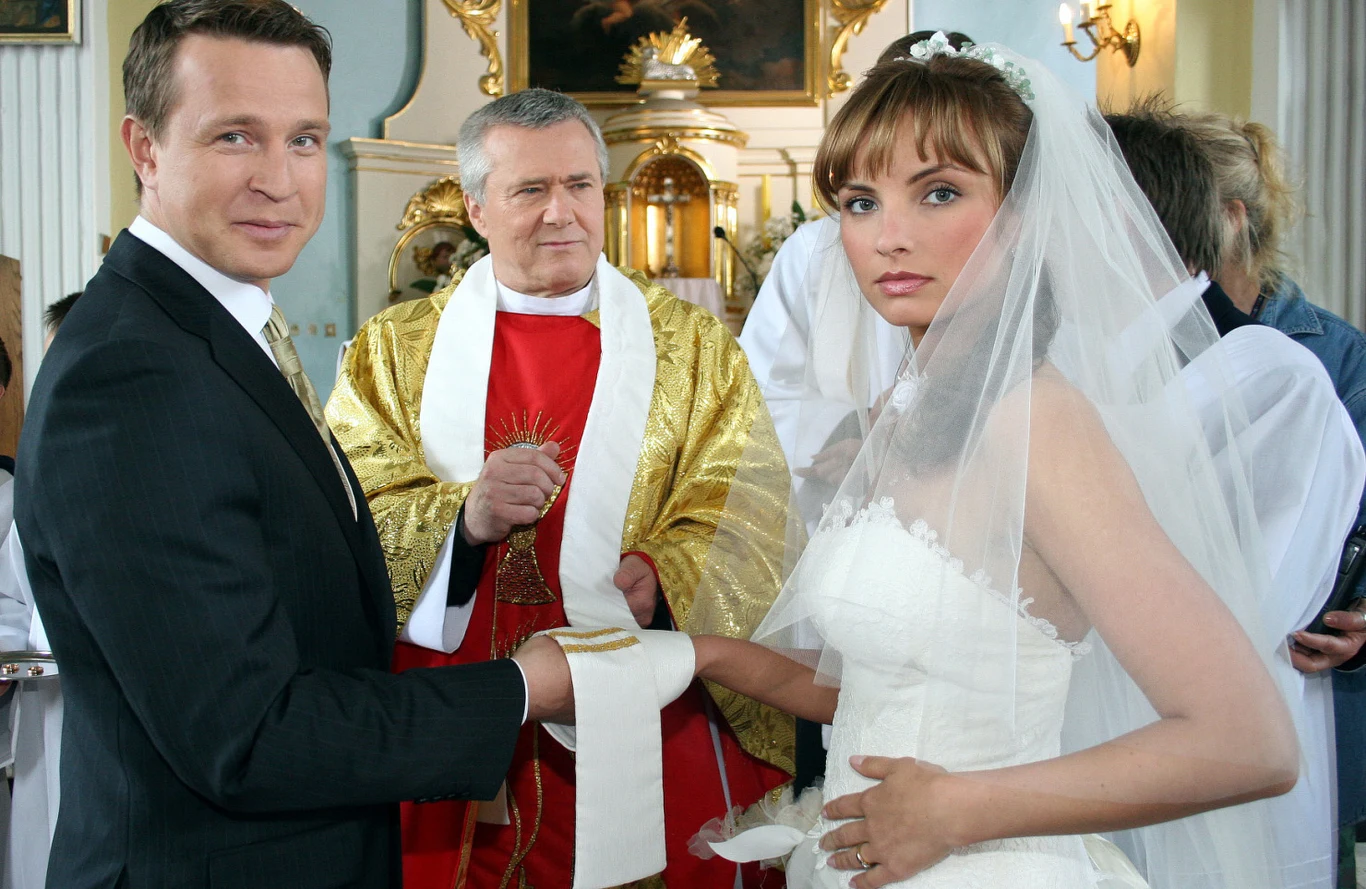 Wojciech Błach, Włodzimierz Matuszak i Małgorzata Teodorska w "Plebanii" Wojciech Błach, Włodzimierz Matuszak i Małgorzata Teodorska w "Plebanii"