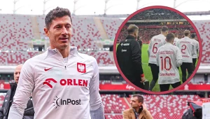 Wyjątkowa scena przed meczem Polaków. Ubrali wyjątkowe koszulki
