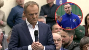 Donald Tusk na spotkaniu z mieszkańcami Strzelec Opolskich