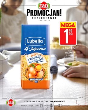 Jan - nowa oferta Wadowice