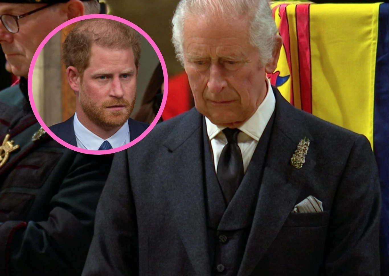 Król Karol III, książę Harry Król Karol III, książę Harry