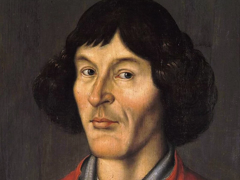 Mikołaj Kopernik, portret z Sali Mieszczańskiej w Ratuszu Staromiejskim w Toruniu, 1580 rok, autor nieznany