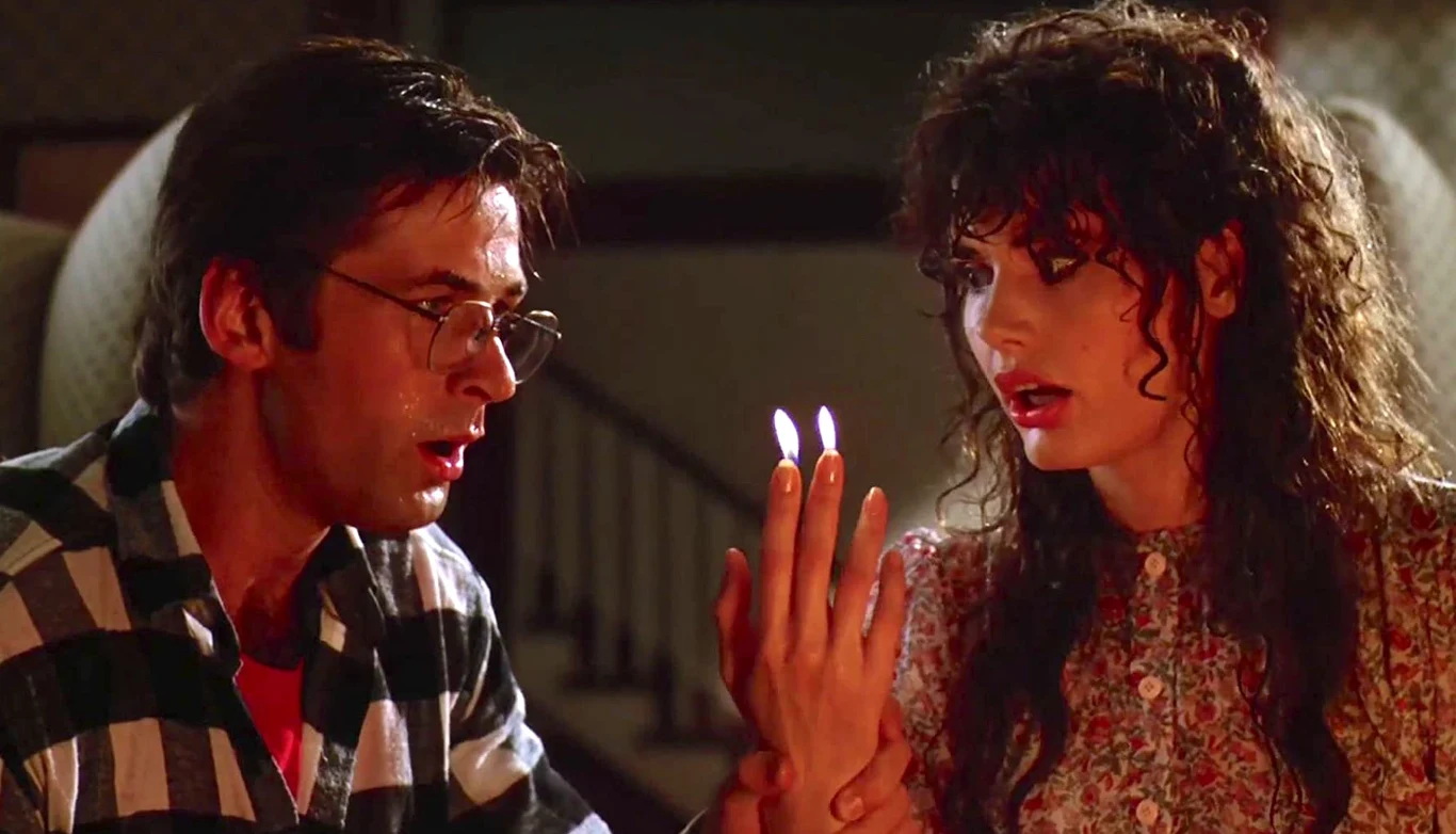 Alec Baldwin i Geana Davis w filmie "Sok z żuka"