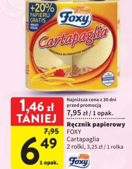 Foxy Cartapaglia Ręcznik kuchenny 2 rolki