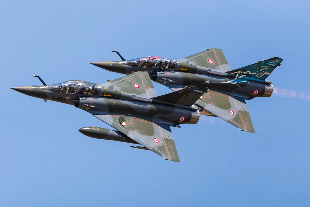 Myśliwce Mirage 2000d francuskich sił powietrznych