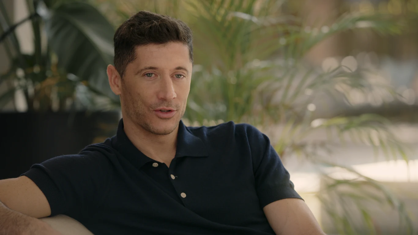 Kadr z filmu "Lewandowski - Nieznany"