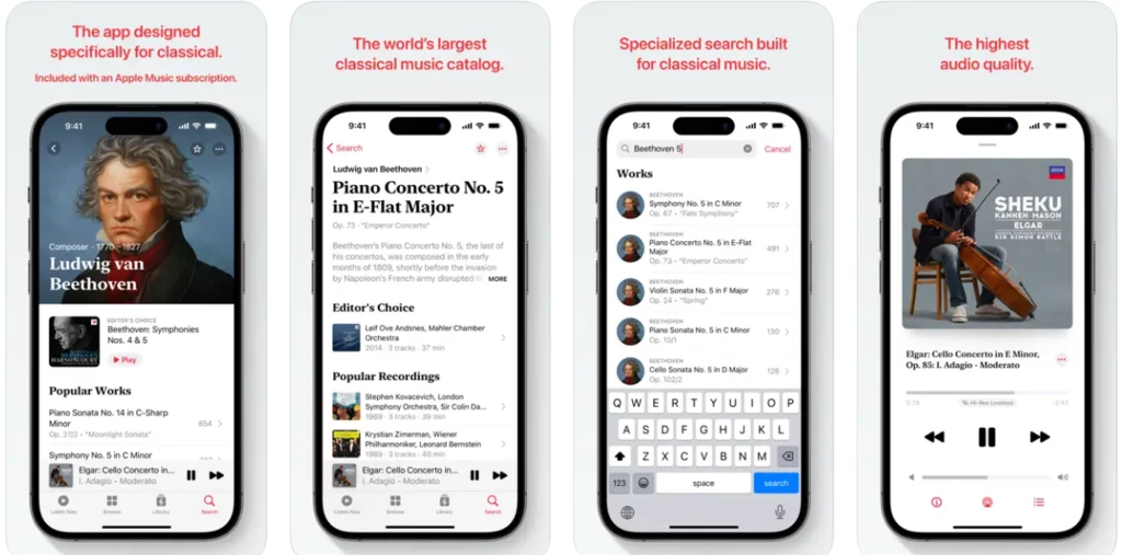 Aplikacja Apple Music Classical jest już dostępna do pobrania w AppStore. Ile kosztuje i co zawiera w bibliotece?