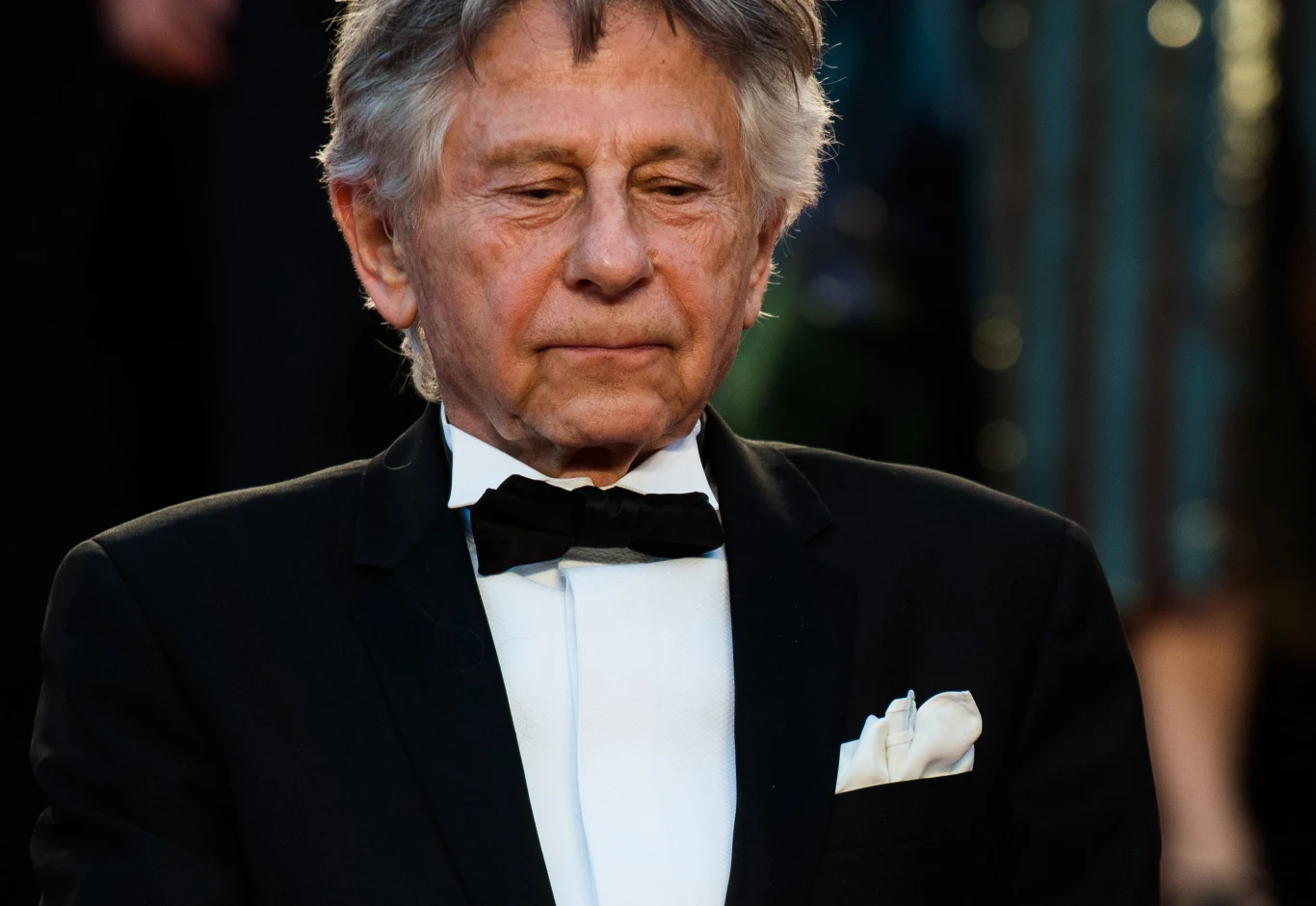 Roman Polański na festiwalu w Cannes w 2017 roku Roman Polański na festiwalu w Cannes w 2017 roku