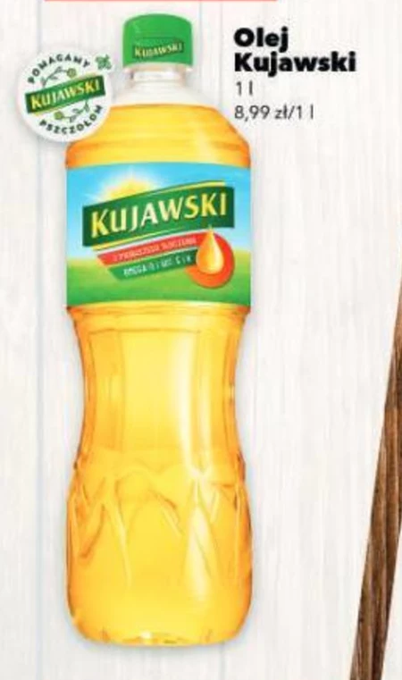 Kujawski Olej rzepakowy z pierwszego tłoczenia 1 l