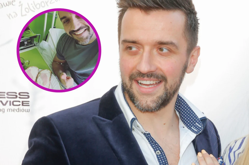 Rafał Szatan w pokazał szpitalne śniadanie