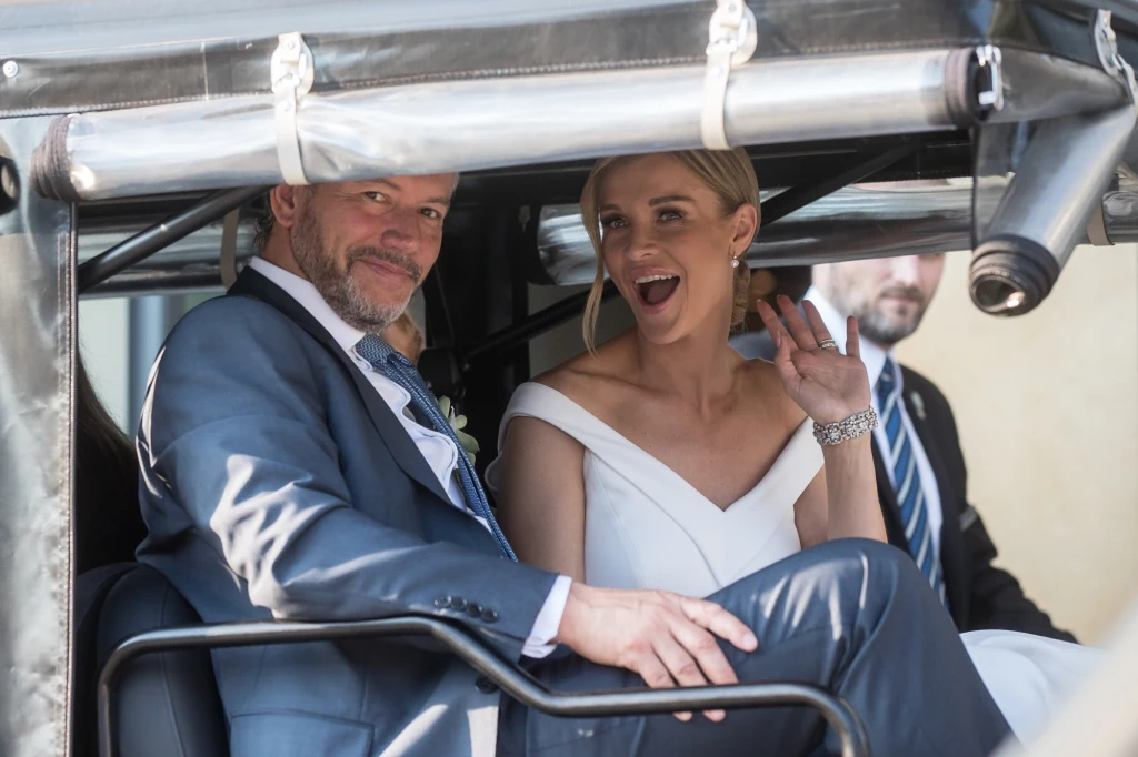 Ślub Joanny Krupy i Douglasa Nunesa w 2018 roku w Krakowie. Teraz biorą rozwód