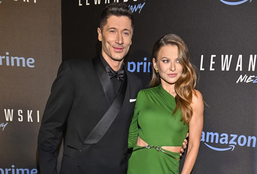Ania i Robert Lewandowscy