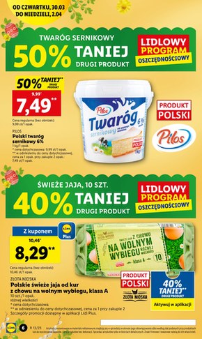Wielkanocne okazje w sklepach Lidl od czwartku
