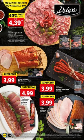 Wielkanocne okazje w sklepach Lidl od czwartku