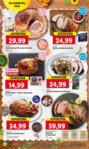 Wielkanocne okazje w sklepach Lidl od czwartku